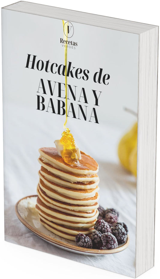 Hotcakes de Avena y Banana Funcionales